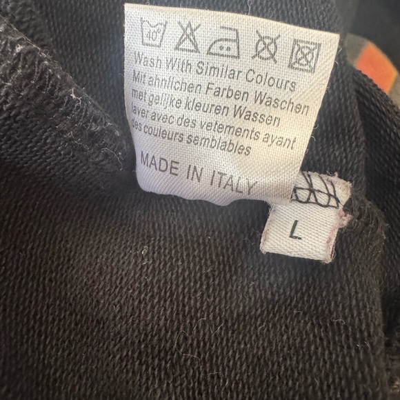 Moschino DandyCandy Sweatshirt Graphic Tiger Animal Print Pullover Sweater Black - Picture 13 of 16